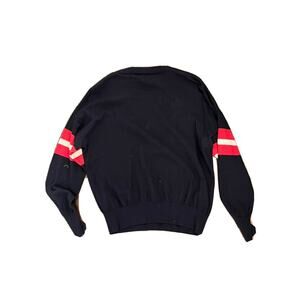 Velvet by Graham & Spencer Womens Crew Neck Striped Long Sleeve Sweater S